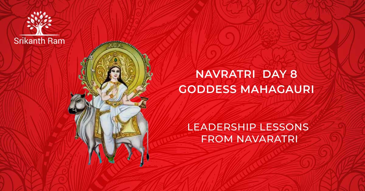 Navratri Day 8 : Goddess Mahagauri – Eighth form of Goddess Durga